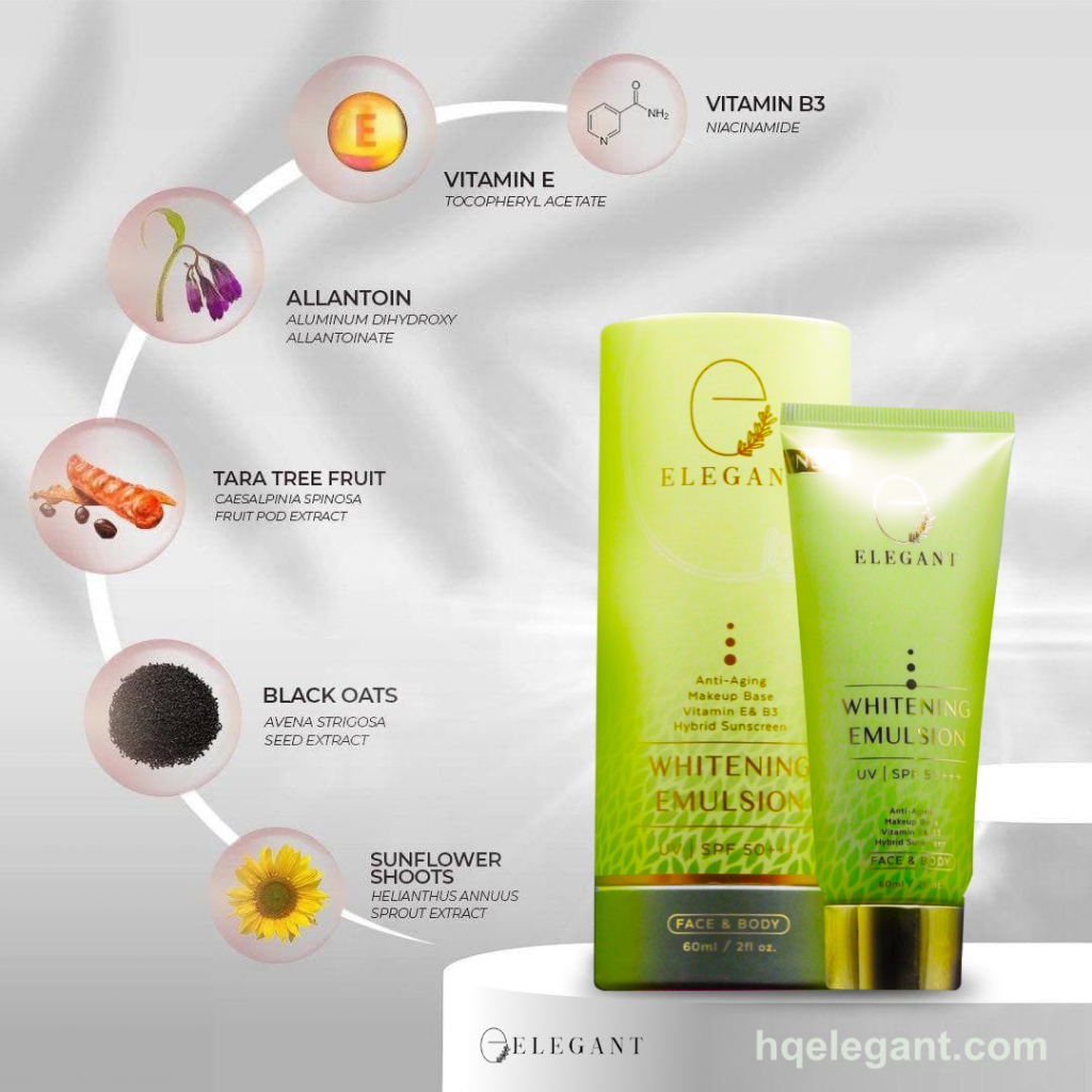 elegant white emulsion
