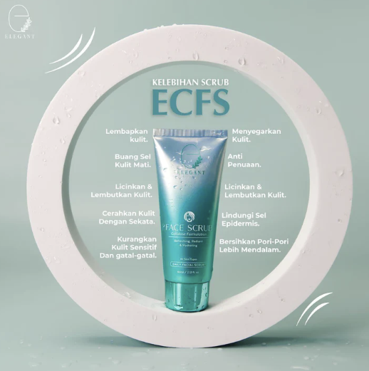 ELEGANT CELLULOSE FACE SCRUB